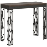 Ityhome 90 x 77 konzolna miza rjava, (20847960) | Shoptok.si
