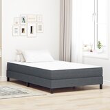 vidaXL Madrac s Pocket oprugama - Tamno siva, Srednja, 120x190x20 cm, Tkanina Cijene