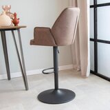 MID.YOU Barski Stol Donny, Rjavosiva | Shoptok.si