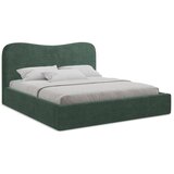 Makamii Zelena oblazinjena zakonska postelja s prostorom za shranjevanje z letvenim dnom 140x200 cm Kahai – | Shoptok.si