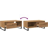vidaXL Stolić kavu boja artisian hrast 90x50x36,5cm konstruirano drvo | shoptok.hr