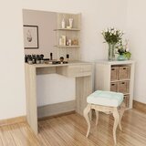 vidaXL Toaletni Stolić od Iverice 75x40x141 cm Boja Hrastovine Cijene
