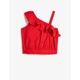 Koton Blouse - Red - Fitted Cene
