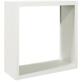 vidaXL stojalo za drva belo 100x40x100 cm jeklo, (21746681) | Shoptok.si