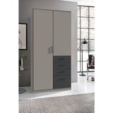 CARRYHOME OMARA ZA OBLAČILA, barve grafita, siva | Shoptok.si