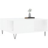  Stolić za kavu bijeli 80 x 80 x 36,5 cm od konstruiranog drva | Eponuda.ba