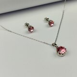 ALP crystal Set ogrlica i minđuše SSS3929FRP, Roze | Eponuda.com