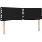  Box spring postelja z vzmetnico črna 140x200 cm blago | Shoptok.si