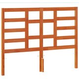 vidaXL Vzglavje voščeno rjava 135 cm trdna borovina | Shoptok.si