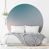  Okrugla fototapeta - Nostalgic gradient – gradient composition in muted colours 230x230 | shoptok.hr