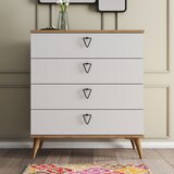Woody Fashion Versa-Ce 3616 OakWhite Dresser