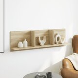  Zidni ormarić boja hrasta 100x16,5x30 cm od konstruiranog drva | shoptok.hr