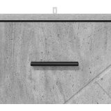 vidaXL Noćni ormar Beton siva 38 x 38 x 66 cm Konstruirano drvo | shoptok.hr