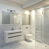  LED Kupatilsko zidno svetlo SHINE LED/7W/230V 40 cm IP44 crno | Eponuda.com
