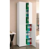 MID.YOU Arhivska Omara Lona Xxl, Bela | Shoptok.si