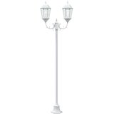  Vrtno svjetlo Bijelo 68 x 20 x 235 cm Aluminij i staklo | shoptok.hr