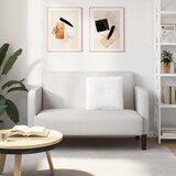  Jastuk za leđa Bijelo 50 x 19 x 45 cm tkanina | shoptok.hr