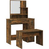  Set toaletni stolić boja dimljenog hrasta 86,5x35x136 cm | Eponuda.ba