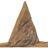 vidaXL Božićna zvijezda Smeđa 45 x 5 x 60 cm Čvrsto teak drvo | shoptok.hr