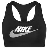 Nike Športni nedrčki Swoosh Medium-Support Non-Padded Graphic Sports Bra Črna Cene