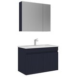 Hanah home Kupatilski ormarić sa umivaonikom i ogledalom (2 komada) Tivoli 85 695 | Eponuda.com