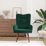  Fotelja Tamnozelena 63 x 67 x 94 cm Baršun | shoptok.hr