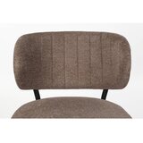 White Label Svetlo rjav fotelj Sanne – | Shoptok.si