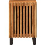 Maison Chic Kopalniška omarica - Kopalniški kabinet 38x34x58 cm trden akacijev les, (21794693) Cene