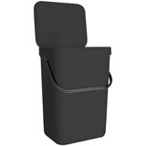 Orion Črn plastičen koš za smeti 10 l – | Shoptok.si