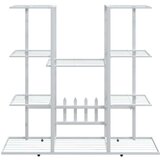  Stalak za cvijeće 94 5 x 25 x 89 cm bijeli željezni | shoptok.hr