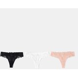 Sinsay Tange s ukrasnom čipkom 3 pack | shoptok.hr