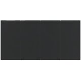  7-dijelni vrtni blagovaonski set s jastucima crni | shoptok.hr