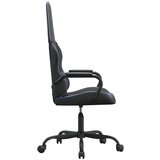  Masažni gaming stol modro in črno umetno usnje | Shoptok.si
