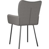  Jedilni stoli 2 kosa svetlo sivo blago, (20699806) | Shoptok.si