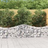  Lučne gabionske košare 7 kom 200x30x60/80 cm pocinčano željezo | shoptok.hr