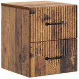  Noćni ormarić za montažu na zid Staro drvo 34 5 x 33 x 40 cm | shoptok.hr