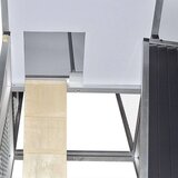  Kokošnjak z izhodom na prosto in gnezdiščem aluminij - | Shoptok.si