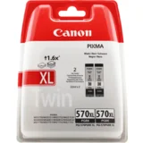 Kartuša Canon PGI-570BK XL črna/black - original 2 KOSA