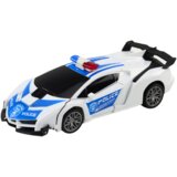  Auto robot na daljinsko upravljanje Police 2u1 - bijeli | Shoptok.si