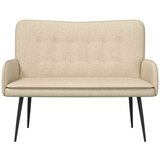 SOFA za dvije osobe Krema 115 x 61 x 87 cm tkanina | shoptok.hr