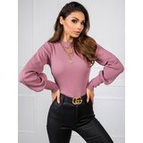 RUE PARIS Blouse-RV-BZ-5223.15-dark pink | Shoptok.si