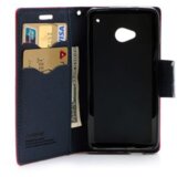 Goospery preklopna torbica Fancy Diary SAMSUNG GALAXY S6 G920 - meta modra Cene