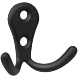 Garderobna kljuka Romero II (Do x Š x V: 44 x 54 x 24 mm, Število kaveljčkov: 2 kos)