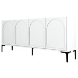 Hanah home komoda lyon 79 white black | ePonuda.com