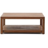 Kave Home Stolić za kavu od masivne tikovine u prirodnoj boji 90x90 cm Sashi – | shoptok.hr