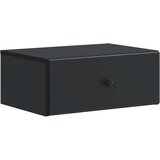  Noćni ormarić za montažu na zid Zidne Crna 49 x 34,5 x 20 cm | shoptok.hr