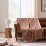 douceur d'intérieur Pamučan prekrivač boje terakote 180x220 cm Lilia – | shoptok.hr