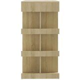 vidaXL Barska miza s policami sonoma hrast 100x50x101,5 cm iverna pl. | Shoptok.si