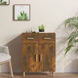 The Living Store Komoda dimljeni hrast 69,5x34x89 cm konstruiran les - Komoda, (21663380) Cene