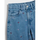 Sinsay Wide leg traperice s vezenim cvjetovima | shoptok.hr